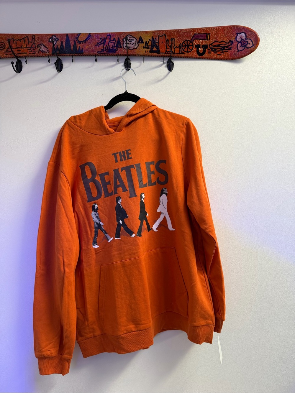 Apple Orange The Beatles Graphic Hoodie